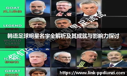 韩语足球明星名字全解析及其成就与影响力探讨